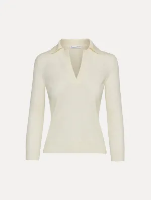 Polo Collared Pullover