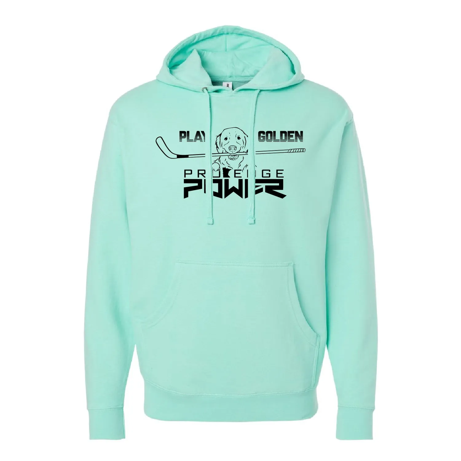 Pro Edge Power Midweight Hooded Sweatshirt Design 2