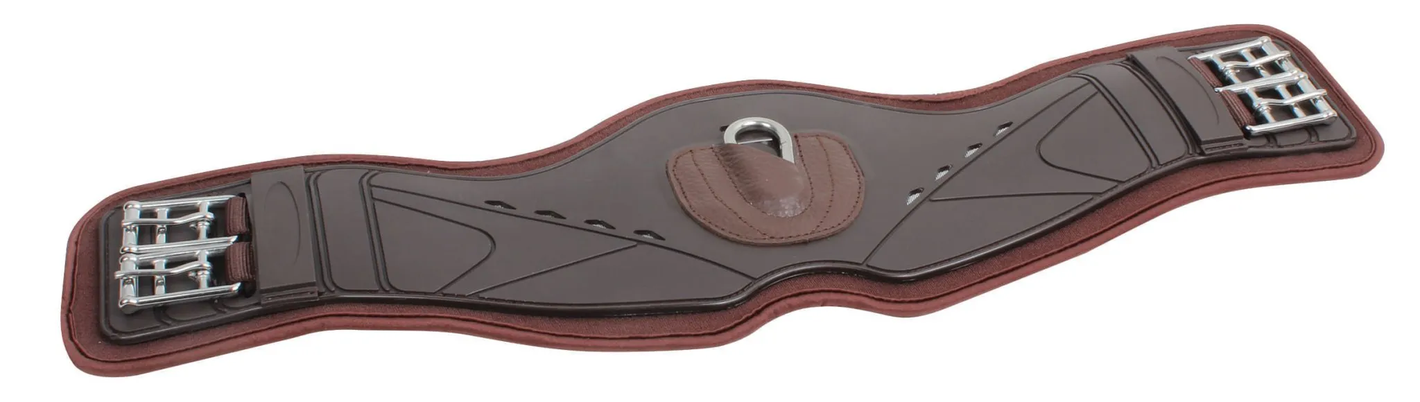 Professional's Choice Contoured Monoflap Girth, Chocolate