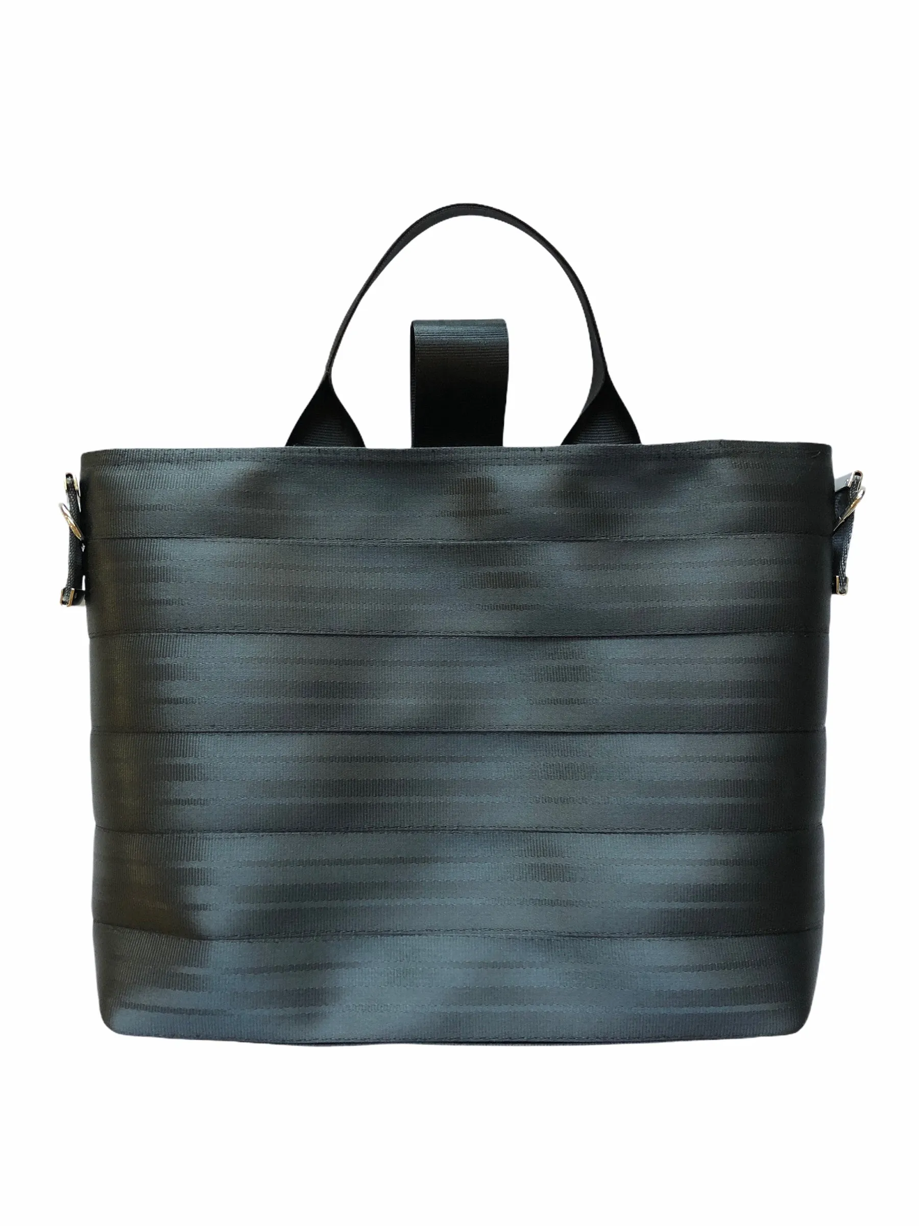 Pure Detroit OFFICIAL -  Convertible Tote Seatbelt Bag - Black PRE ORDER