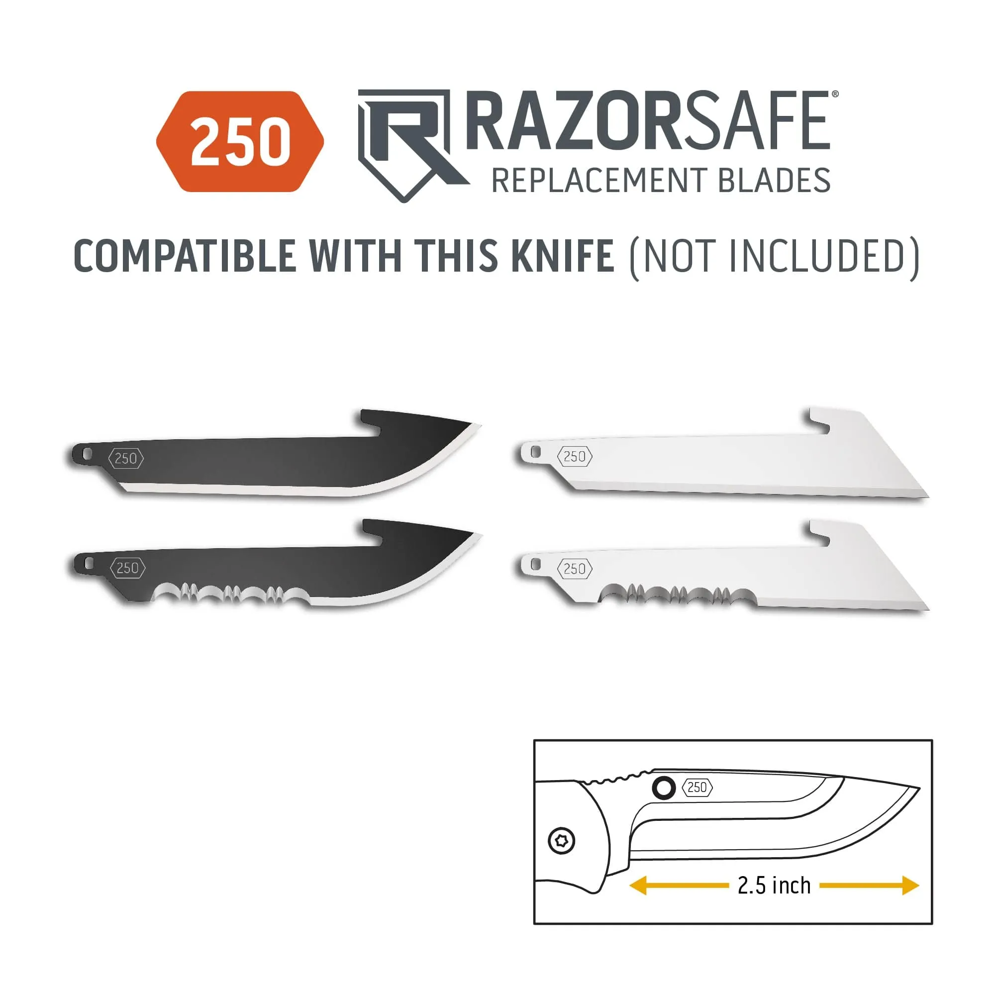 RazorWork® 2.5"