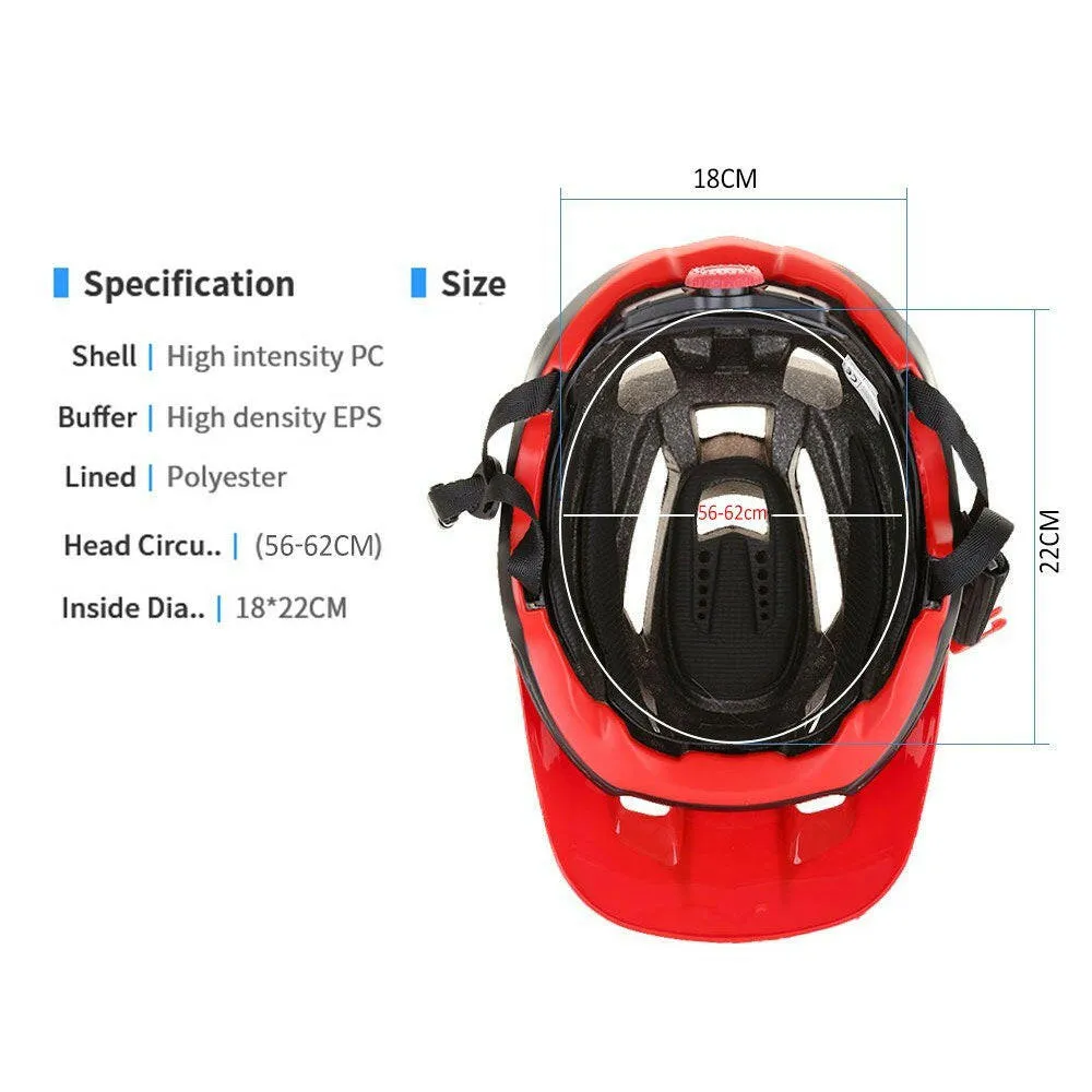 Riding Helmet Safety MTB Road Bike Motorbike Cycling Security Helmet