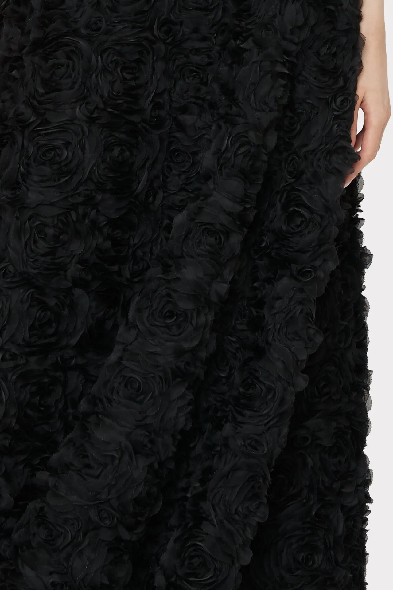 Roxy Mesh Rose Gown