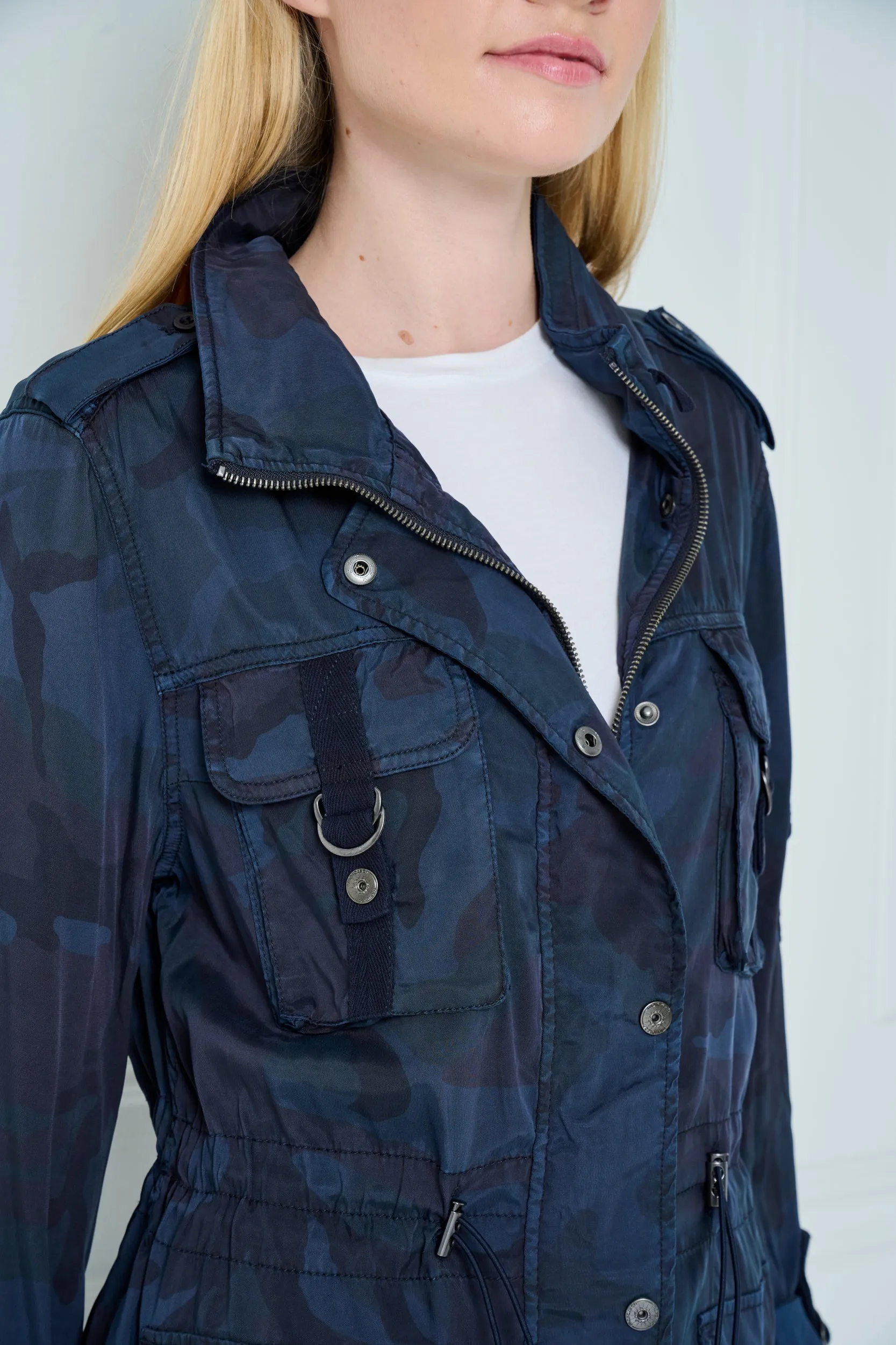 Sabri Stretch Cupro Jacket