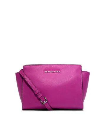 Selma Medium Saffiano Leather Crossbody