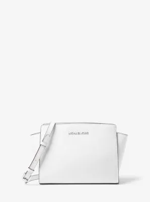 Selma Medium Saffiano Leather Crossbody