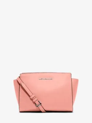 Selma Medium Saffiano Leather Crossbody