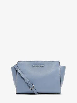 Selma Medium Saffiano Leather Crossbody