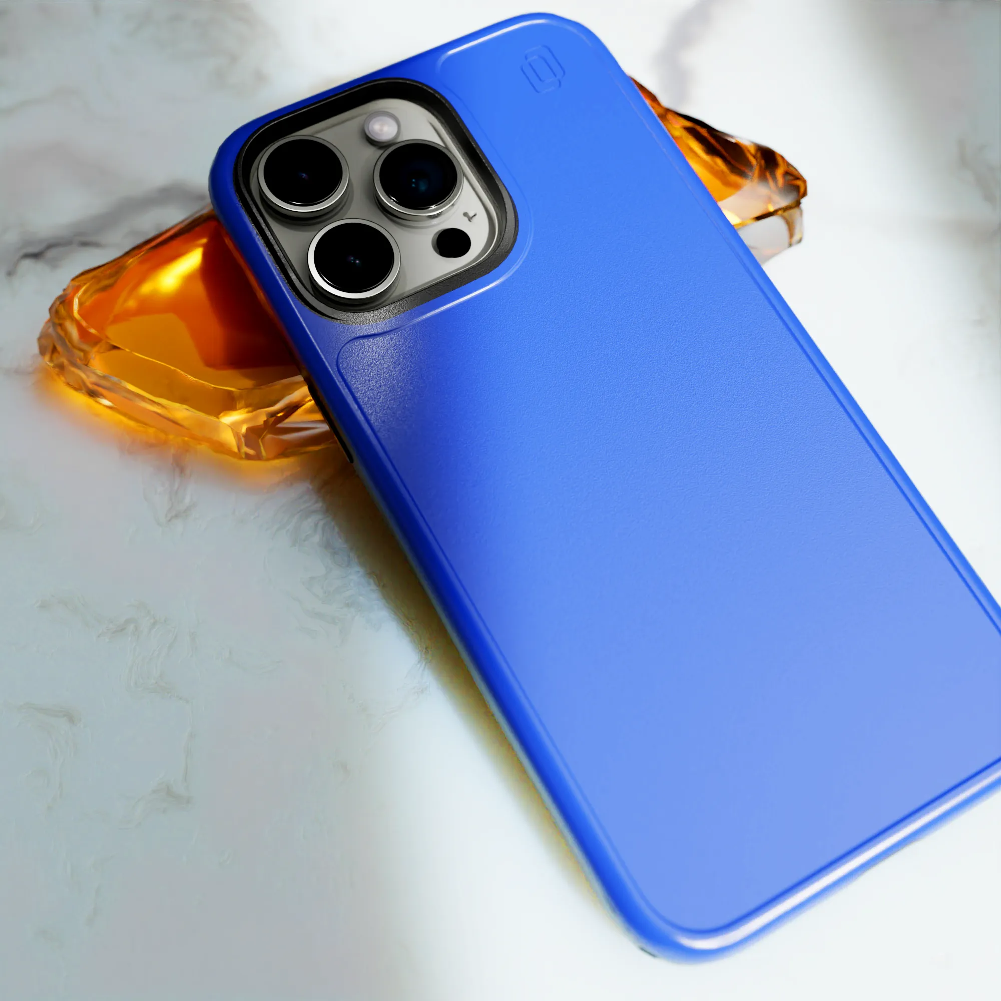 Shock-Absorbent Magsafe® Case for Apple iPhone 15 | Bermuda Blue | Fortitude Series