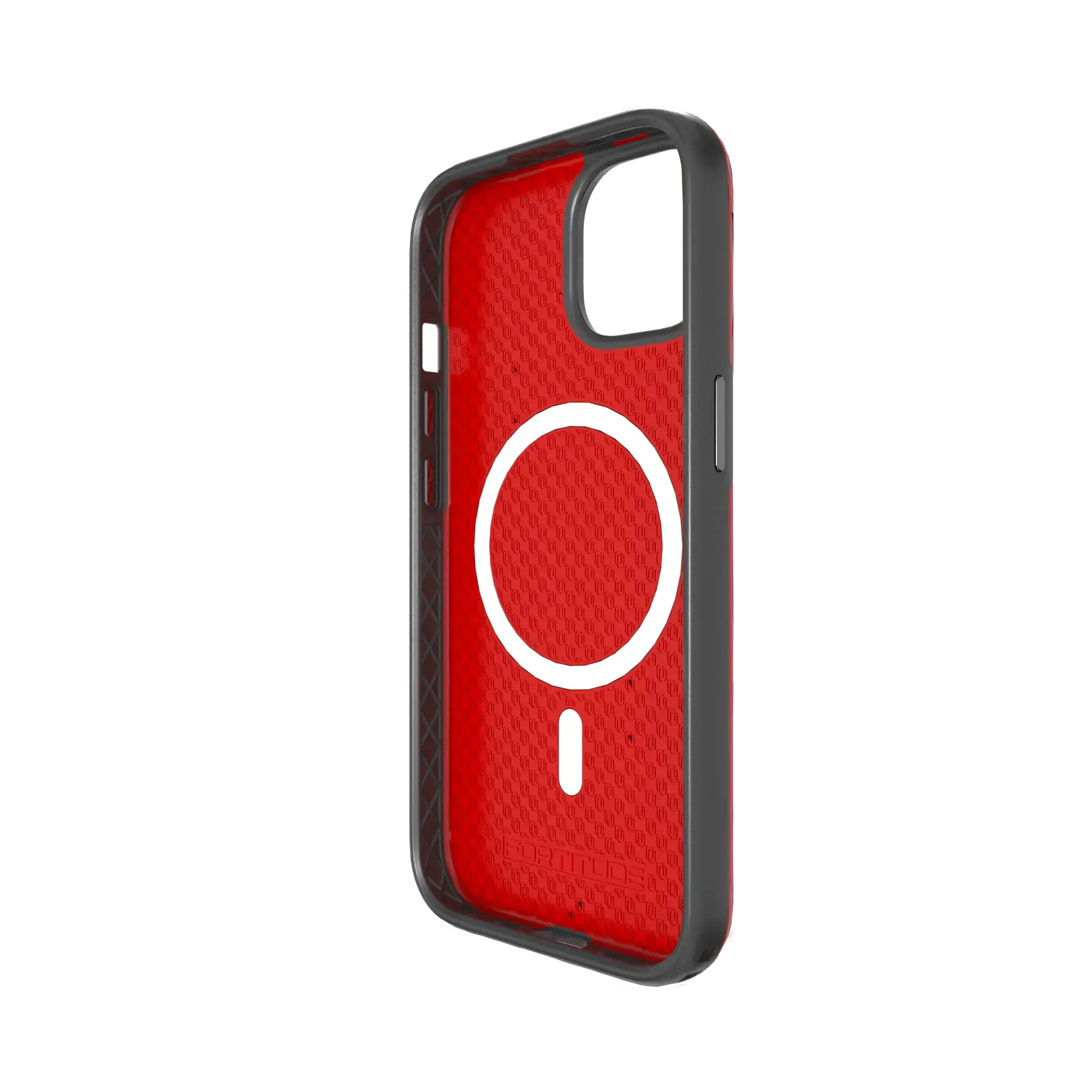 Shock-Absorbent Magsafe® Case for Apple iPhone 15 | Scarlet Red | Fortitude Series