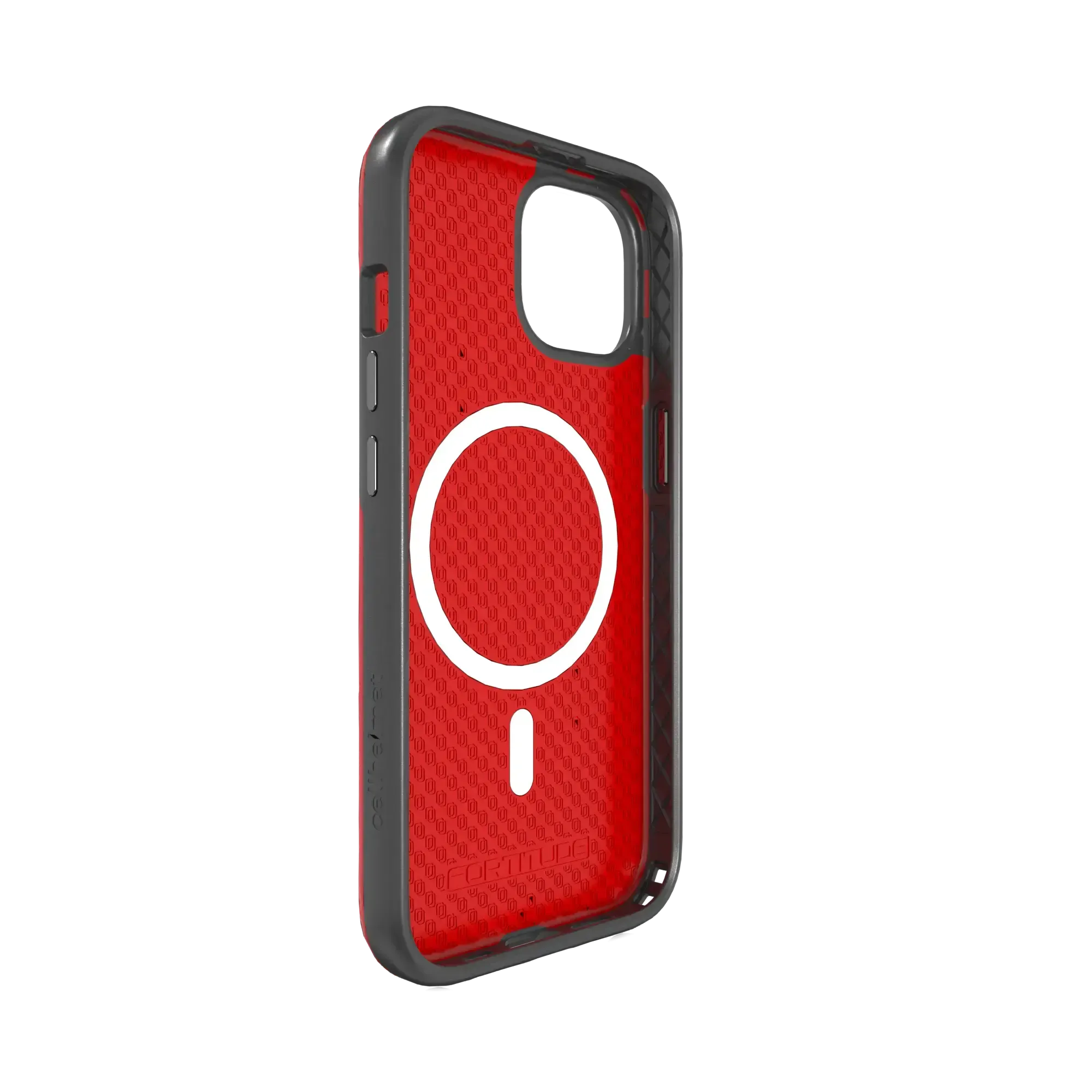 Shock-Absorbent Magsafe® Case for Apple iPhone 15 | Scarlet Red | Fortitude Series