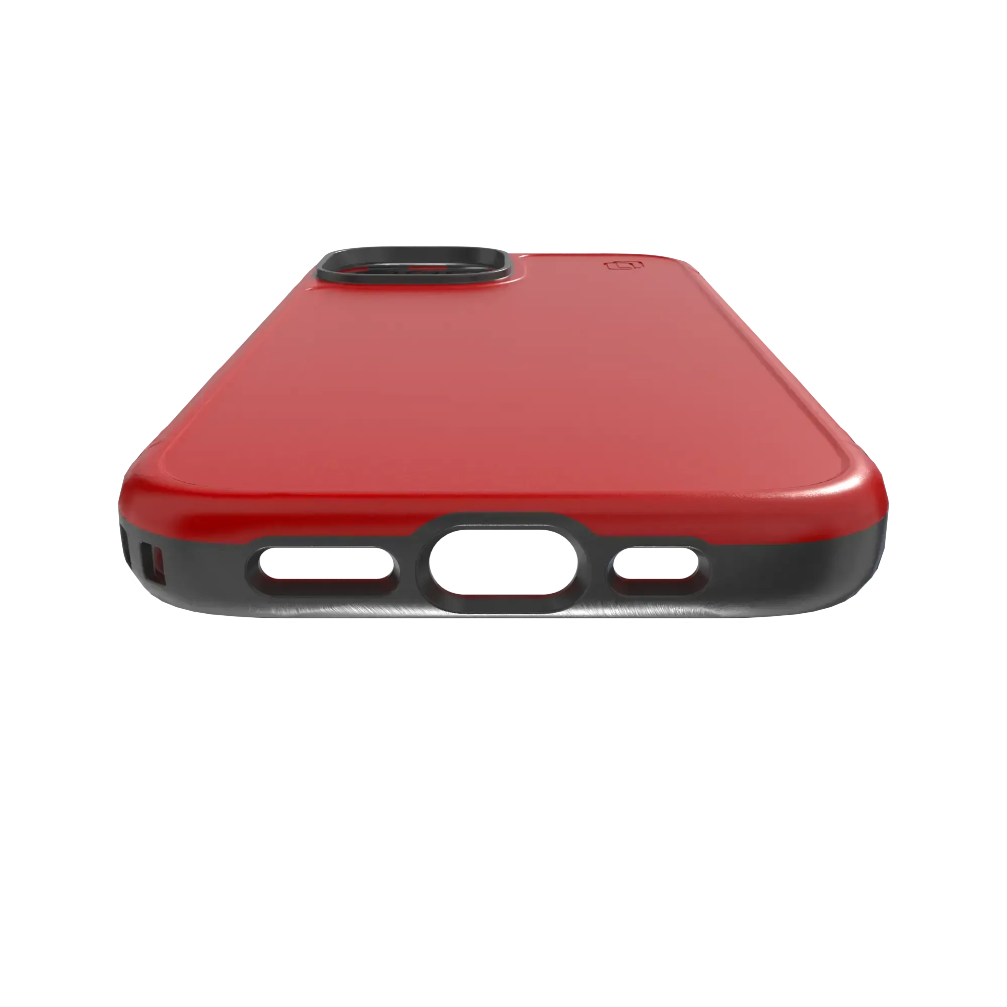 Shock-Absorbent Magsafe® Case for Apple iPhone 15 | Scarlet Red | Fortitude Series