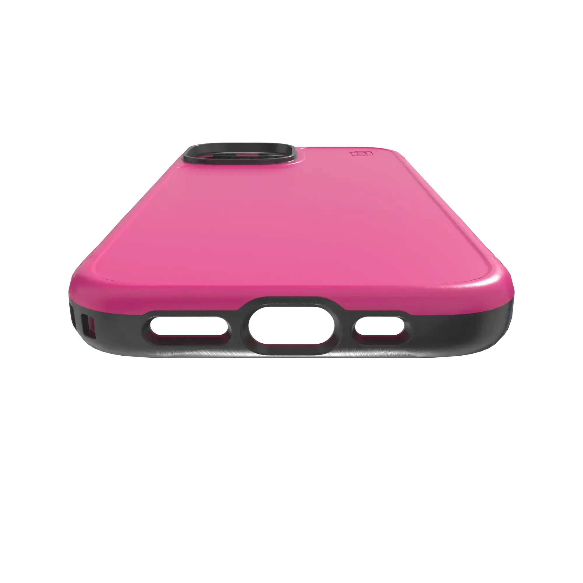 Shock-Absorbent Magsafe® Case for Apple iPhone 15 | Vivid Magenta | Fortitude Series