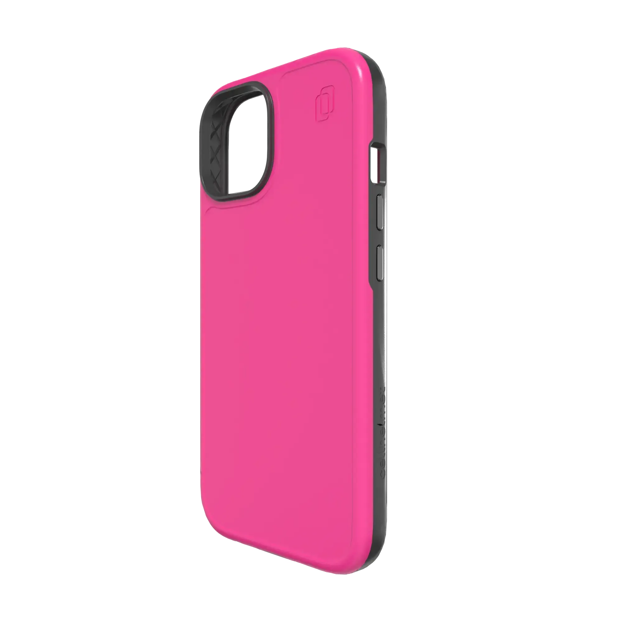 Shock-Absorbent Magsafe® Case for Apple iPhone 15 | Vivid Magenta | Fortitude Series