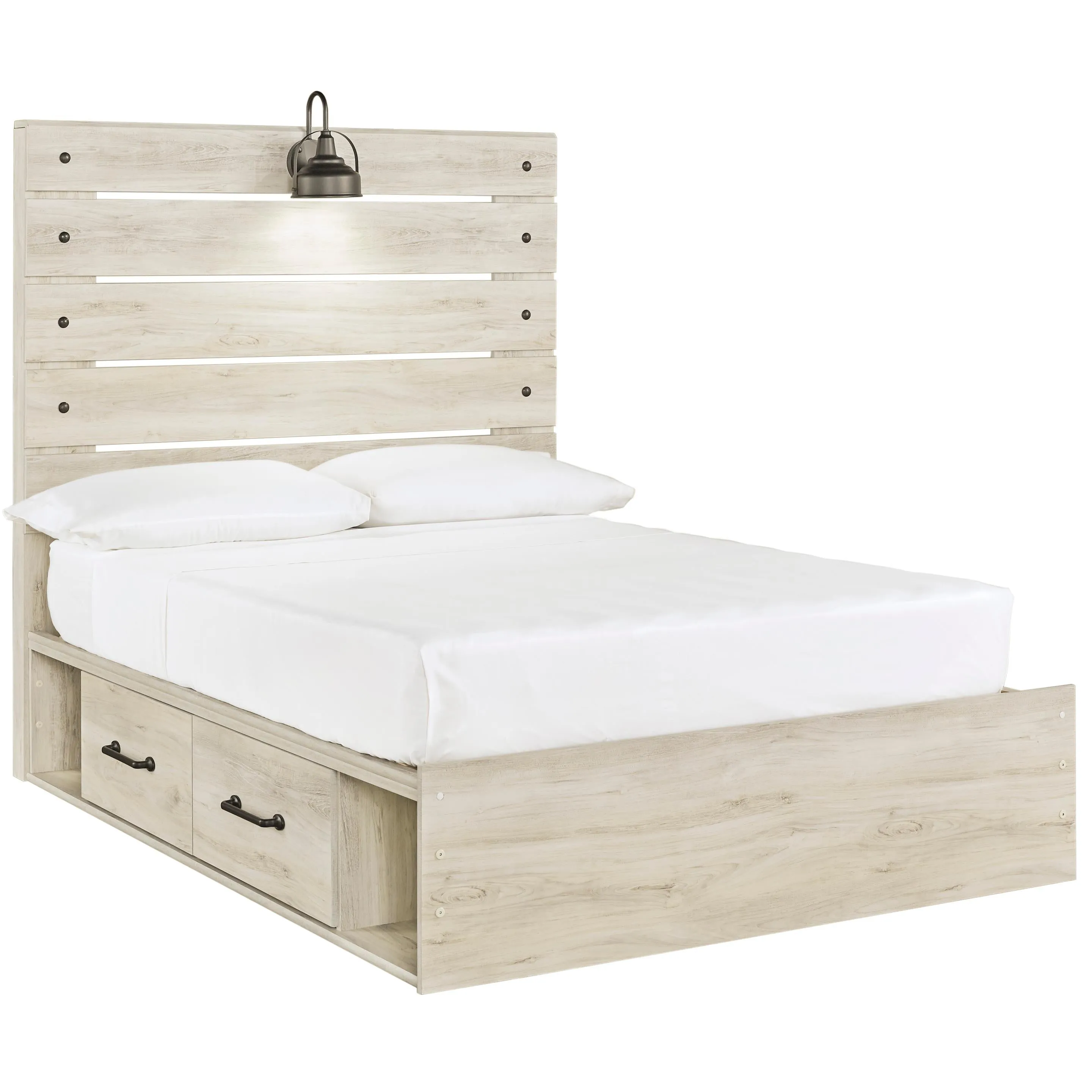 Signature Design by Ashley Cambeck B192B34 Full Panel Bed with 4 Storage Drawers