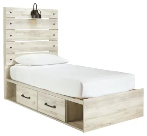 Signature Design by Ashley Cambeck Twin Panel Bed with 2 Storage Drawers