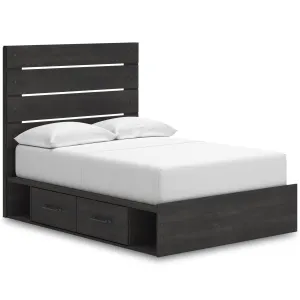Signature Design by Ashley Hollivern Full Panel Bed with Storage PCB2108-55/PCB2108-50/PCB2108-50/B100-12