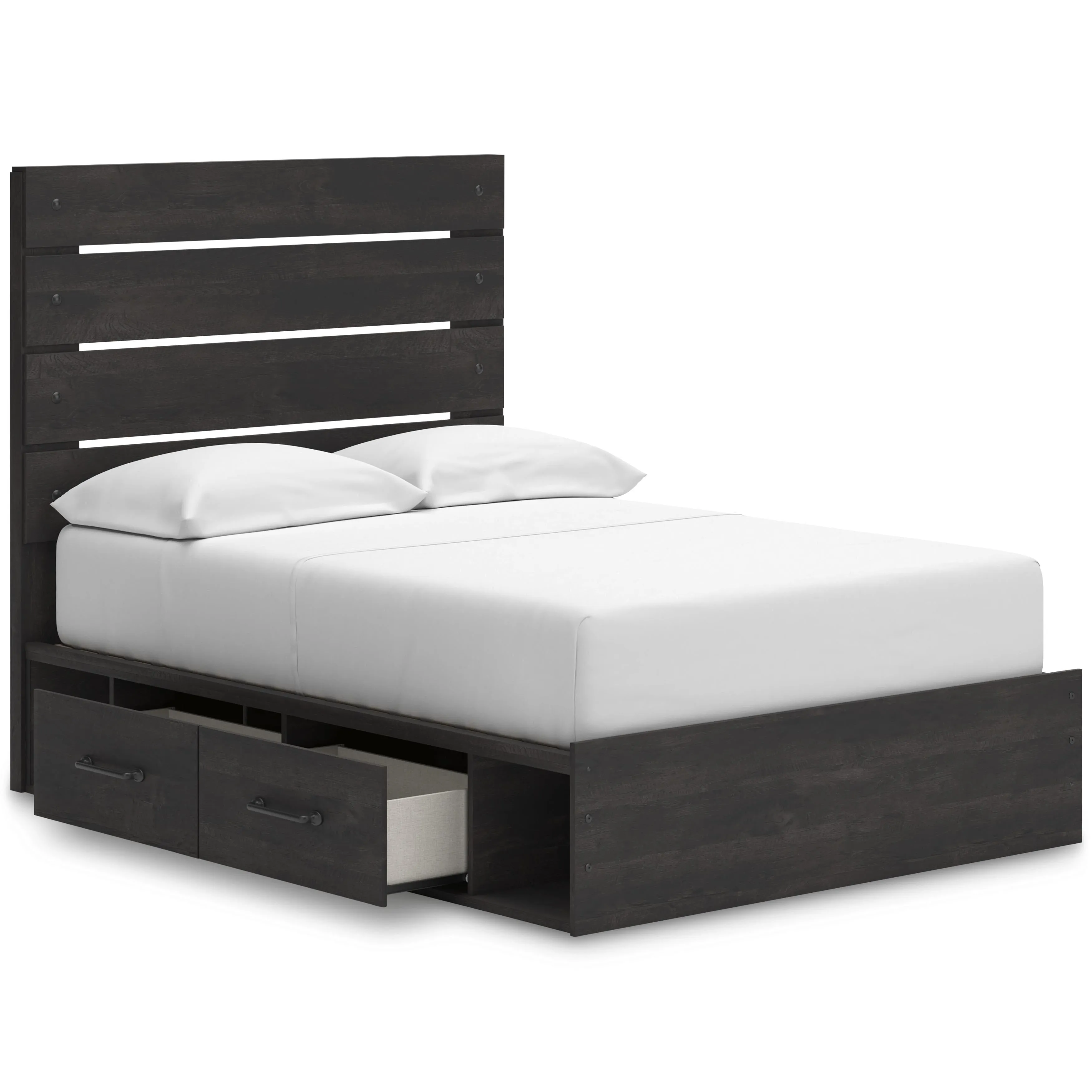 Signature Design by Ashley Hollivern Full Panel Bed with Storage PCB2108-55/PCB2108-50/PCB2108-50/B100-12
