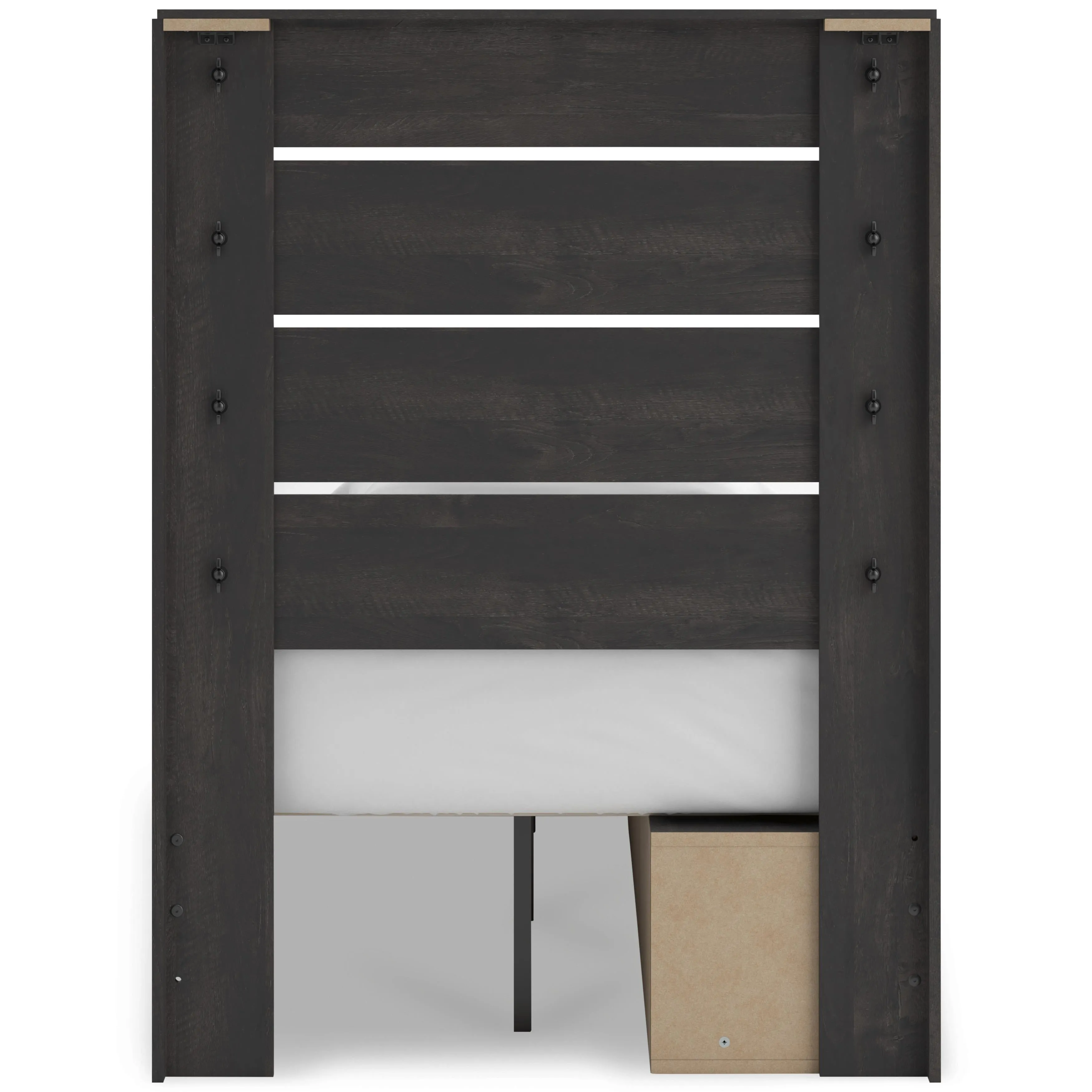 Signature Design by Ashley Hollivern Twin Panel Bed with Storage PCB2108-53/PCB2108-150/B100-11