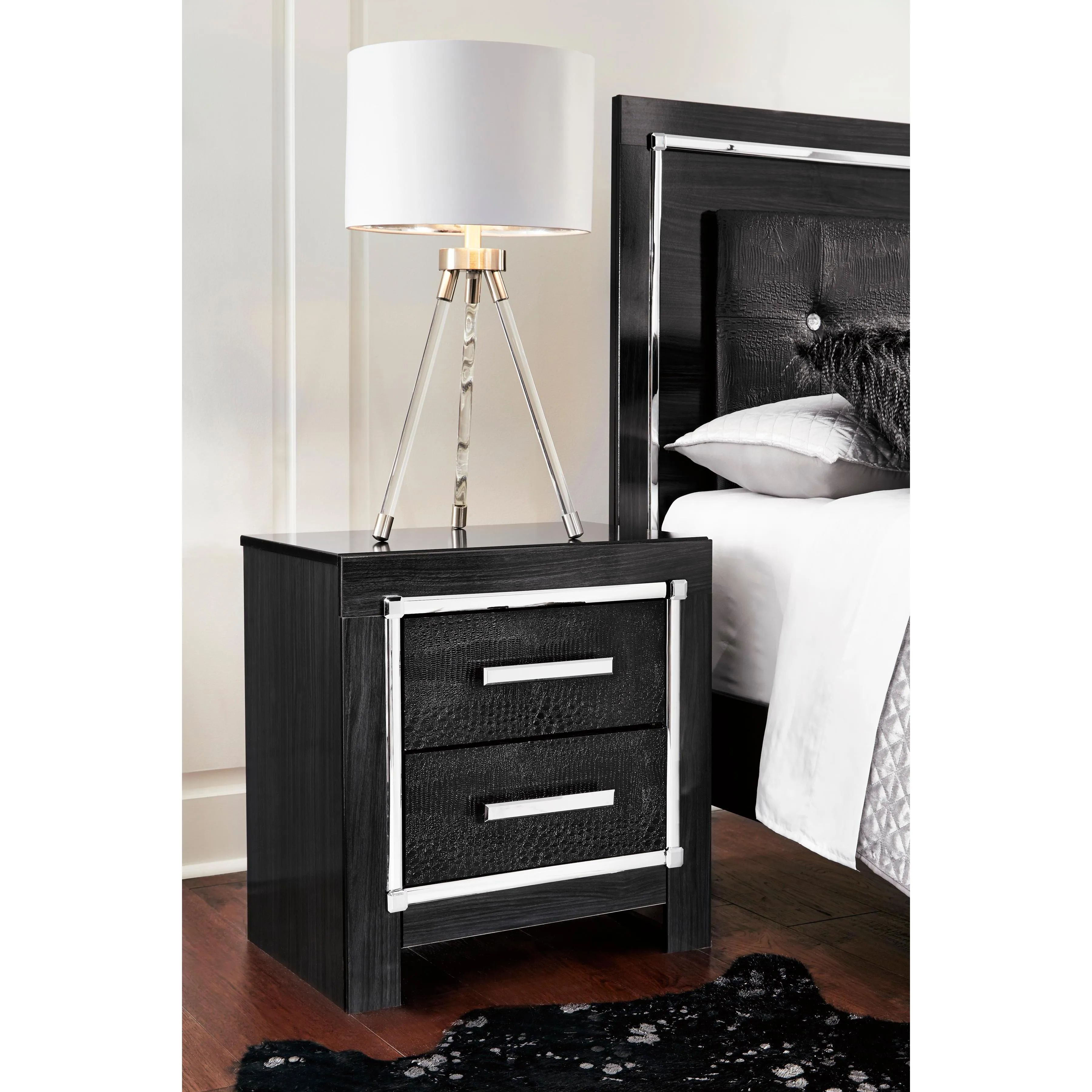 Signature Design by Ashley Kaydell B1420 9 pc Queen Panel Storage Bedroom Set