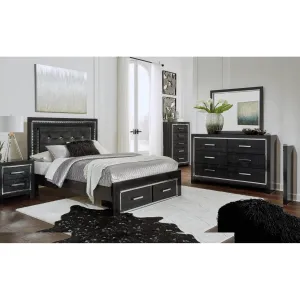 Signature Design by Ashley Kaydell B1420 9 pc Queen Panel Storage Bedroom Set
