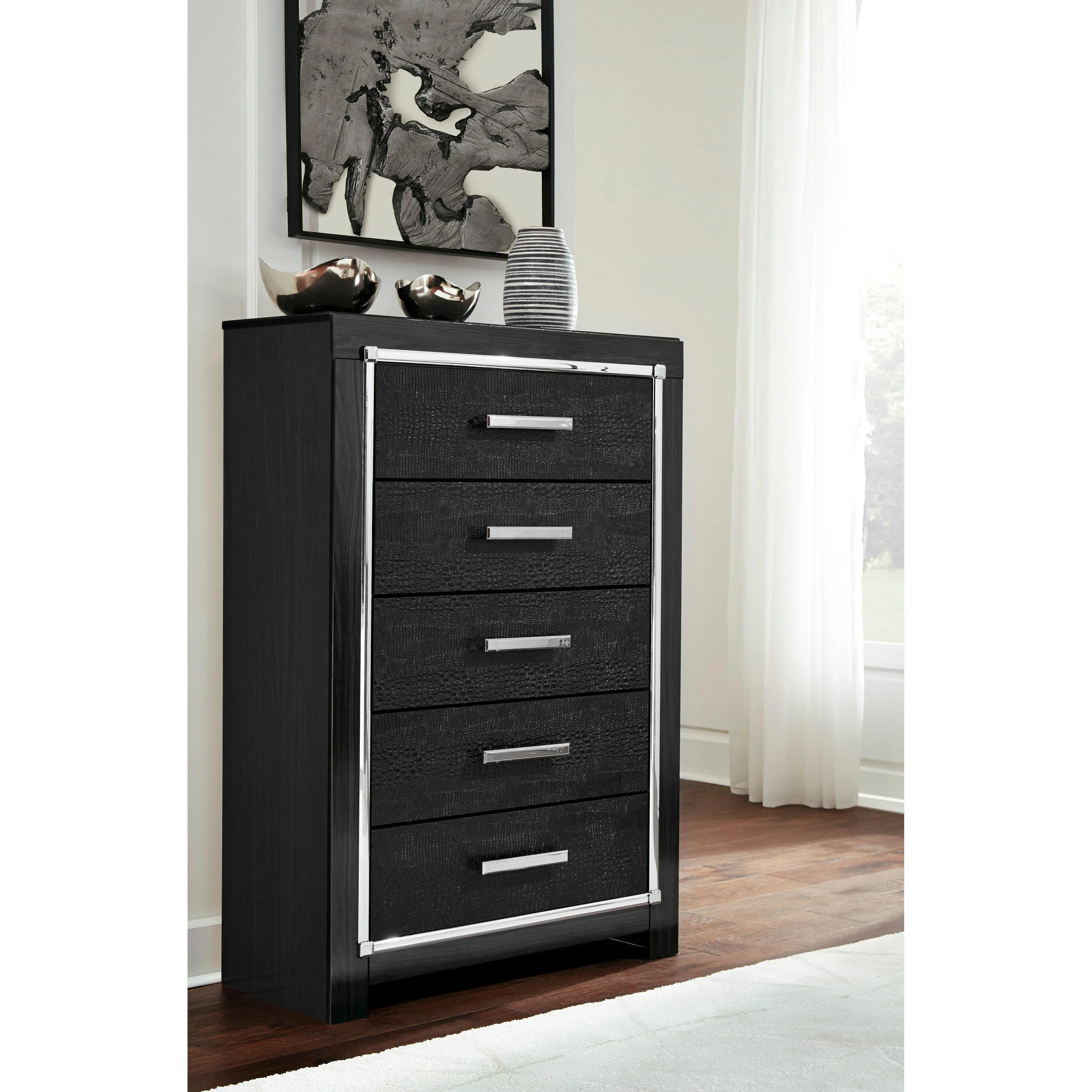 Signature Design by Ashley Kaydell B1420 9 pc Queen Panel Storage Bedroom Set
