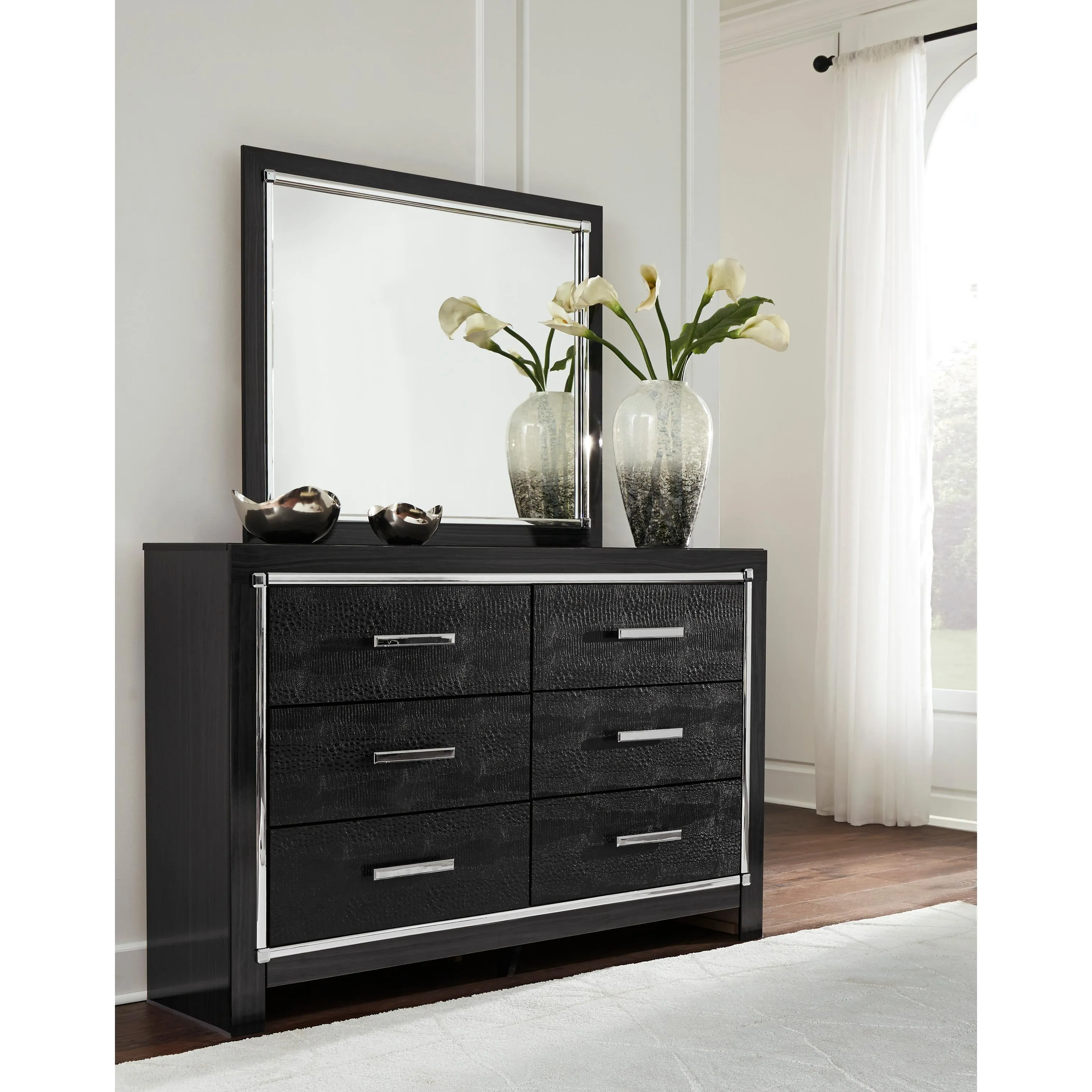 Signature Design by Ashley Kaydell B1420 9 pc Queen Panel Storage Bedroom Set
