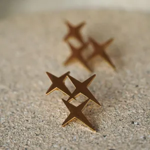 Star cluster Stud earring