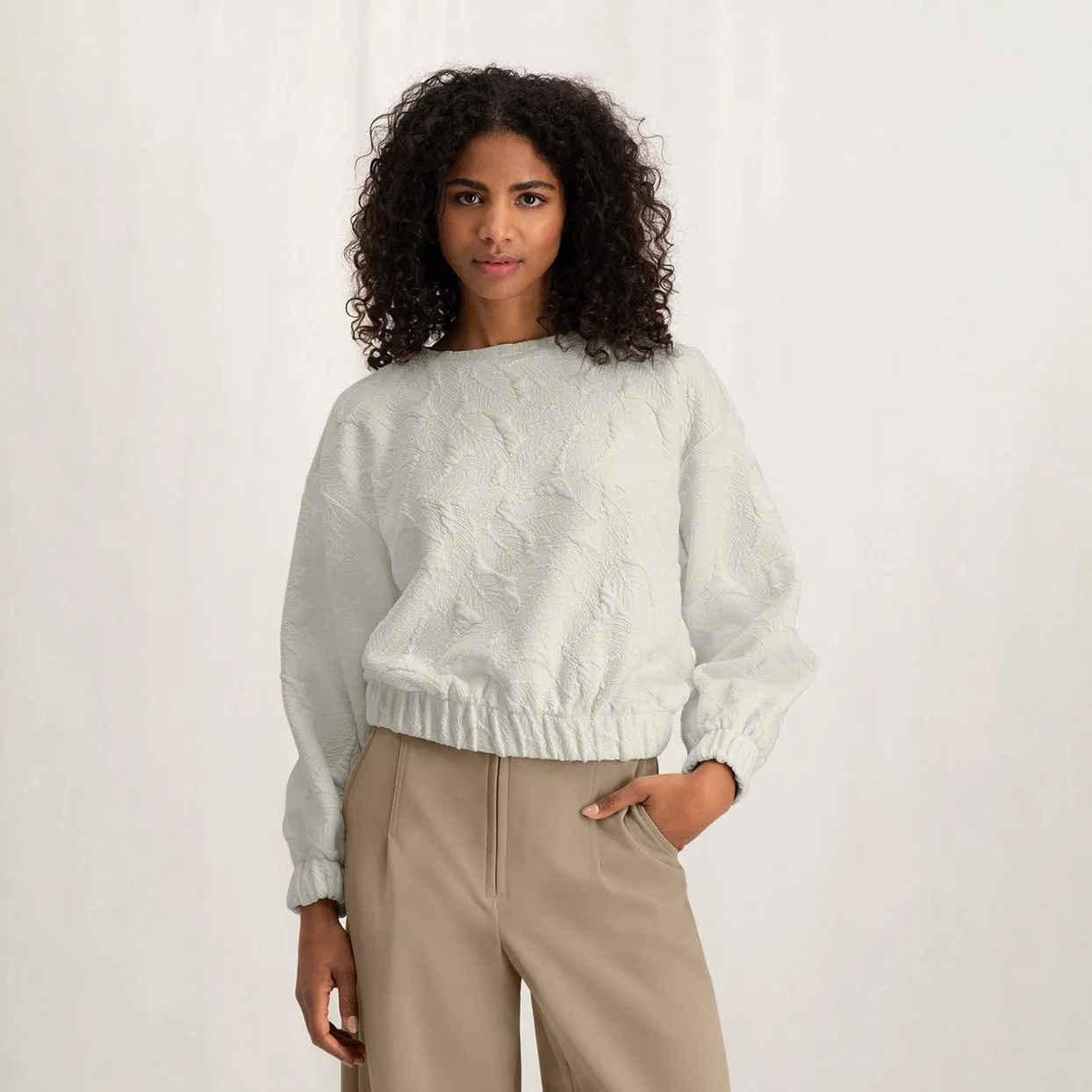 Structured Sweatshirt