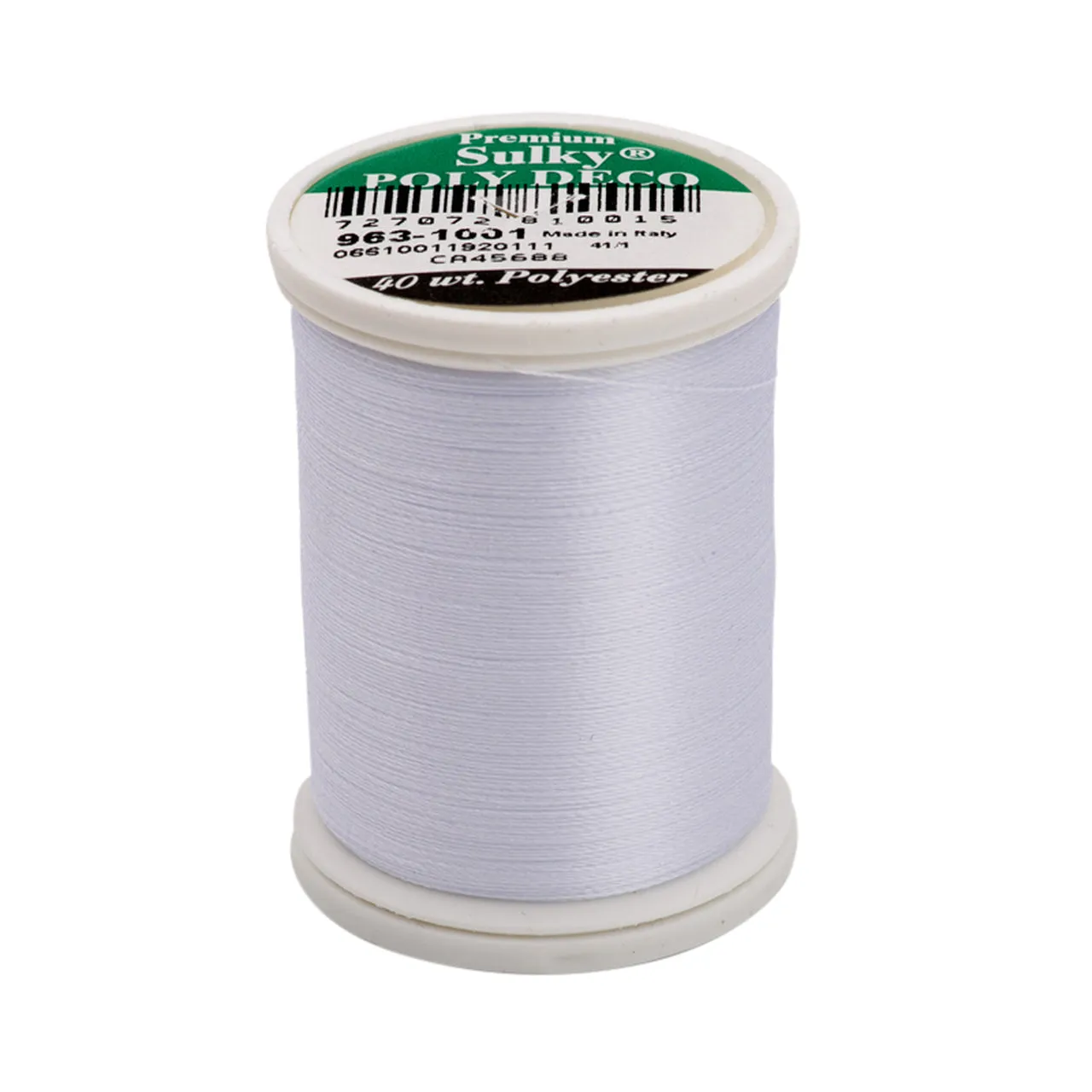 Sulky 40 Wt. Poly Deco Thread - Whites, Greys, Browns, Blacks, Other Dark Tones