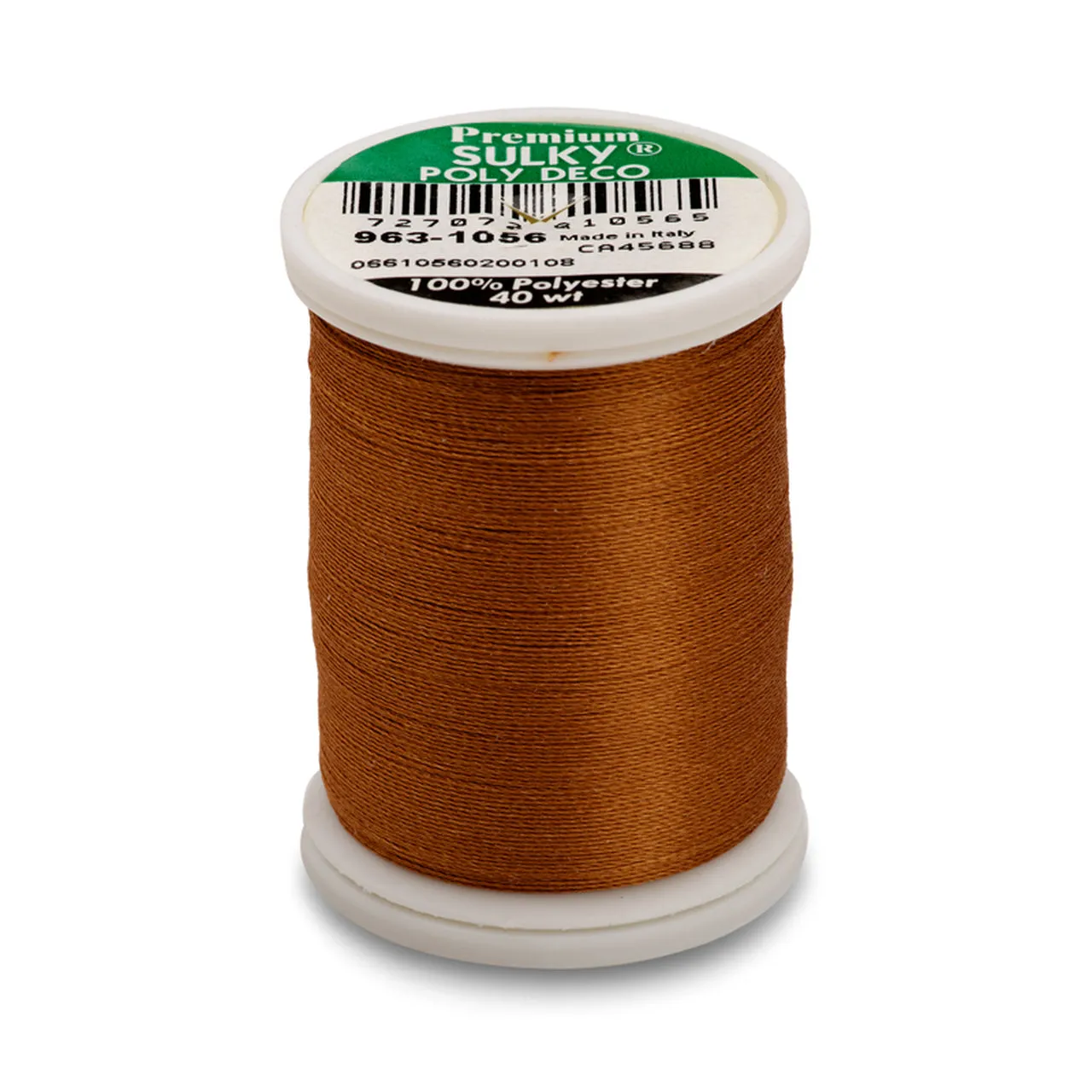 Sulky 40 Wt. Poly Deco Thread - Whites, Greys, Browns, Blacks, Other Dark Tones