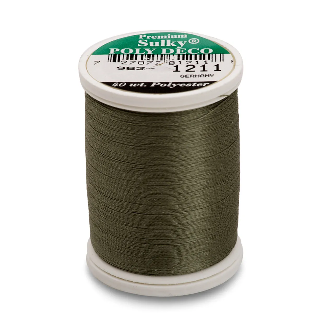 Sulky 40 Wt. Poly Deco Thread - Whites, Greys, Browns, Blacks, Other Dark Tones