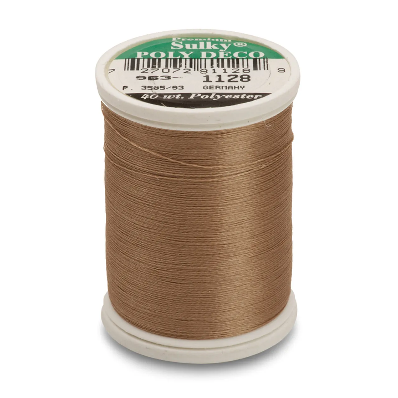 Sulky 40 Wt. Poly Deco Thread - Whites, Greys, Browns, Blacks, Other Dark Tones