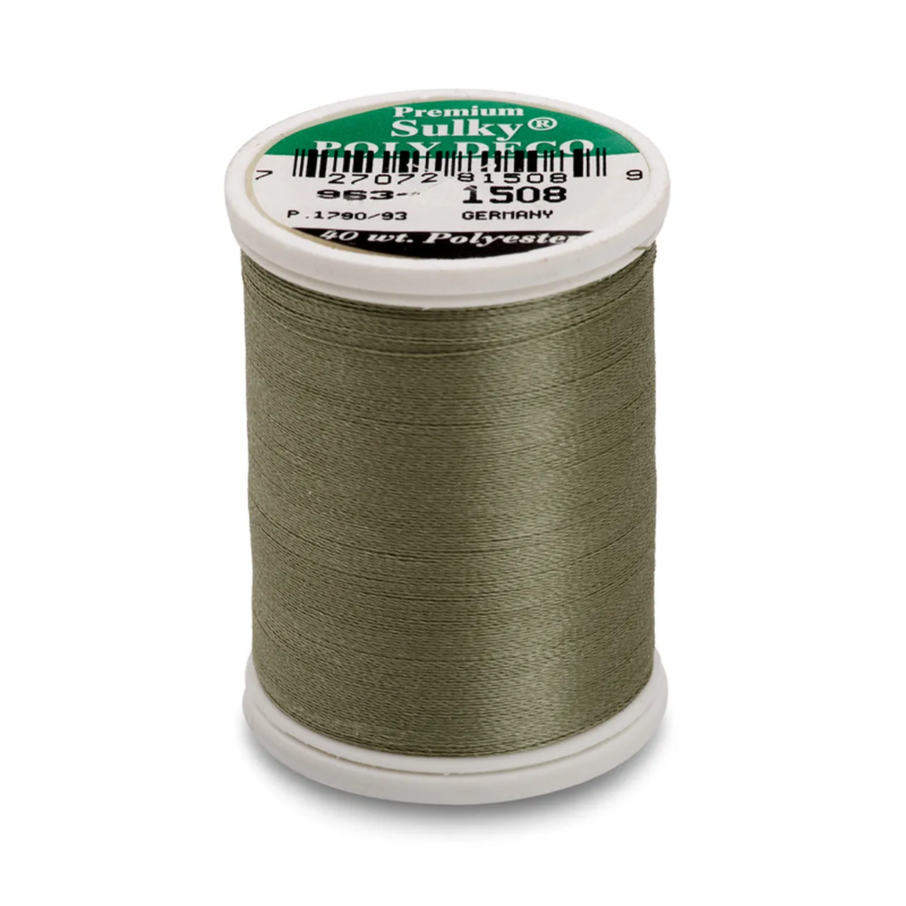 Sulky 40 Wt. Poly Deco Thread - Whites, Greys, Browns, Blacks, Other Dark Tones