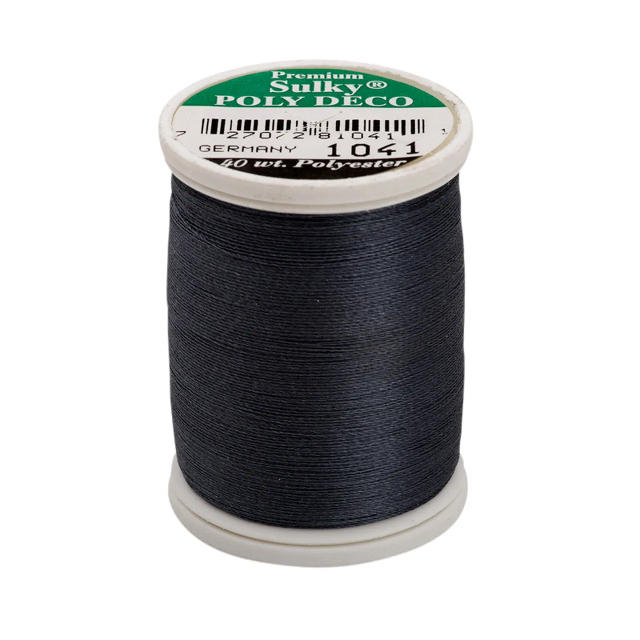 Sulky 40 Wt. Poly Deco Thread - Whites, Greys, Browns, Blacks, Other Dark Tones