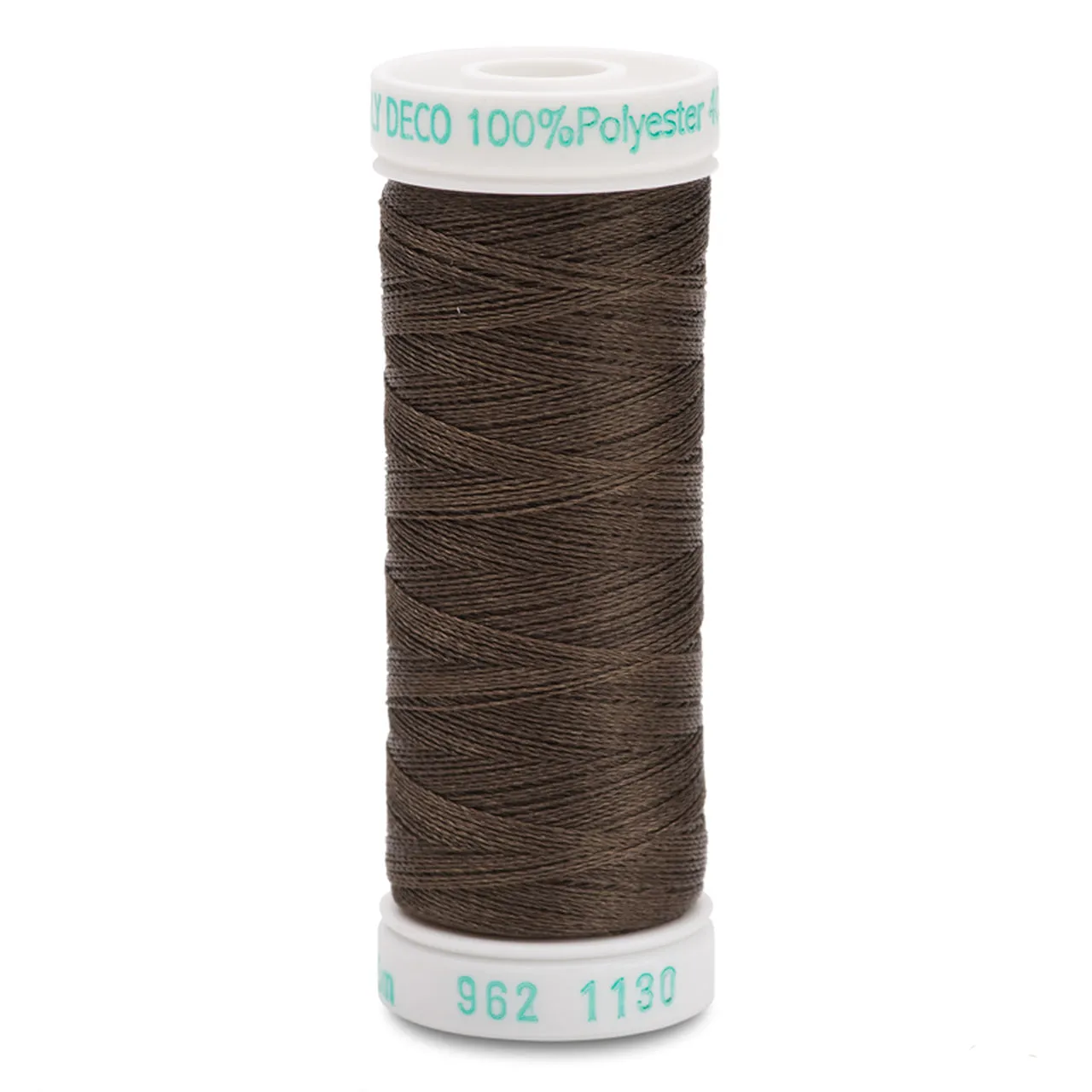 Sulky 40 Wt. Poly Deco Thread - Whites, Greys, Browns, Blacks, Other Dark Tones