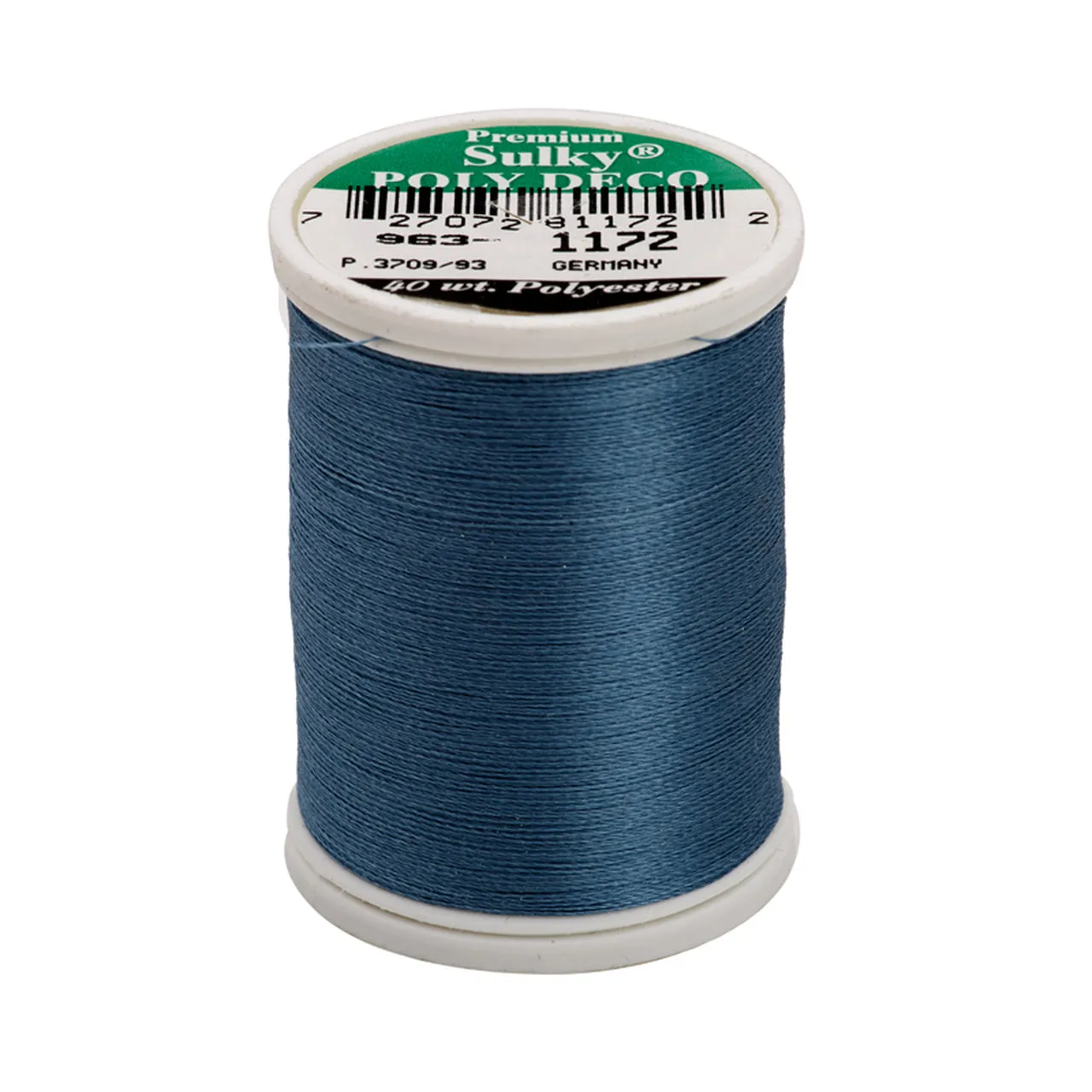 Sulky 40 Wt. Poly Deco Thread - Whites, Greys, Browns, Blacks, Other Dark Tones