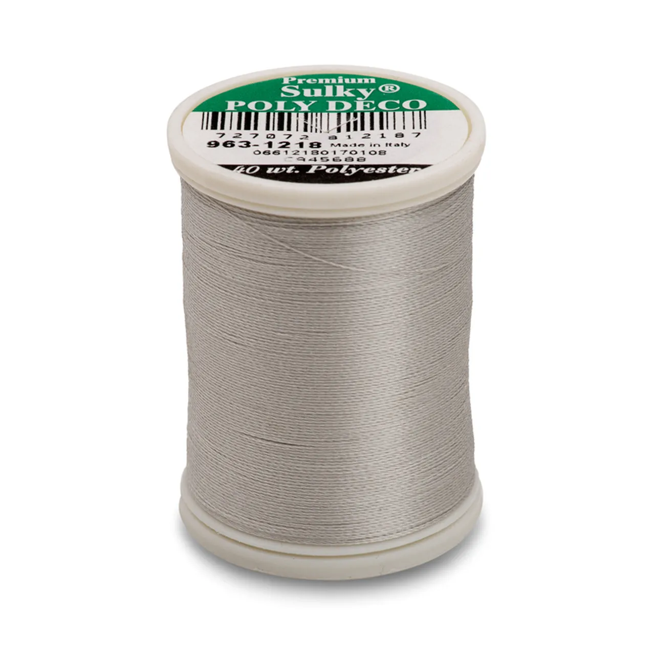Sulky 40 Wt. Poly Deco Thread - Whites, Greys, Browns, Blacks, Other Dark Tones