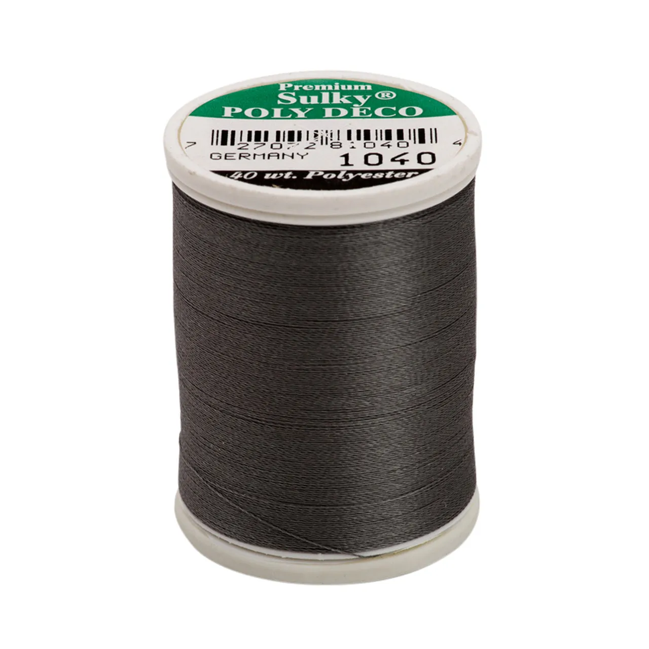 Sulky 40 Wt. Poly Deco Thread - Whites, Greys, Browns, Blacks, Other Dark Tones
