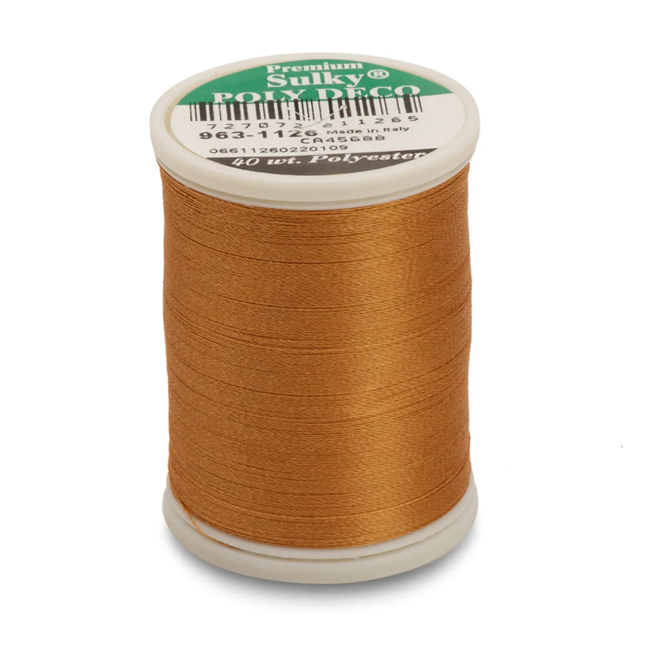 Sulky 40 Wt. Poly Deco Thread - Whites, Greys, Browns, Blacks, Other Dark Tones