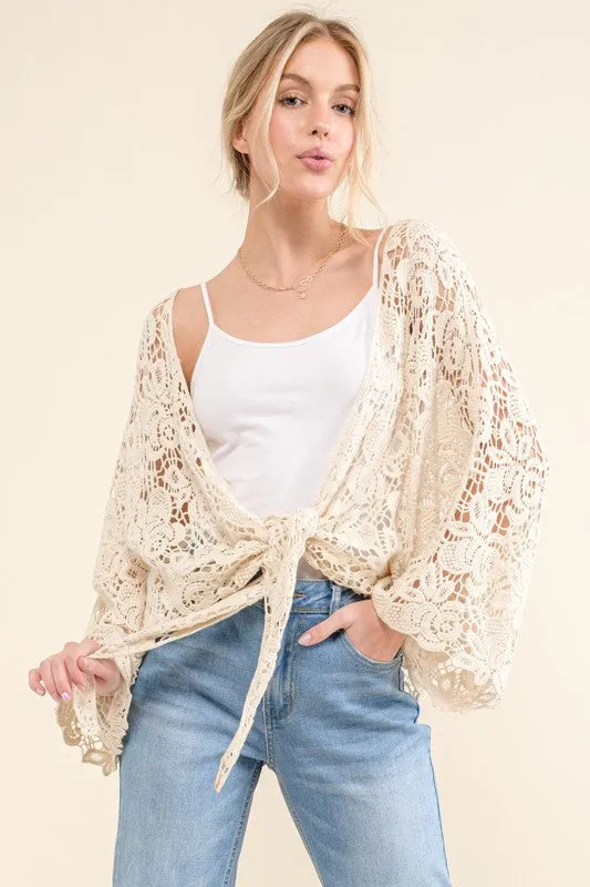 Summer Style Tie Front Top