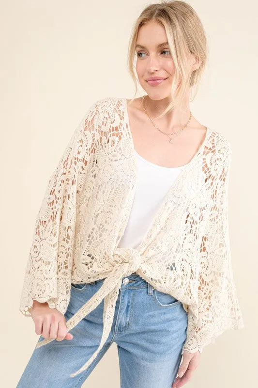 Summer Style Tie Front Top