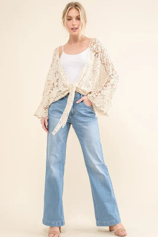 Summer Style Tie Front Top