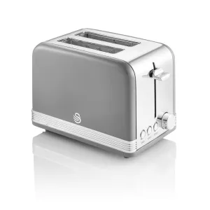 Swan 2 Slice Retro Toaster