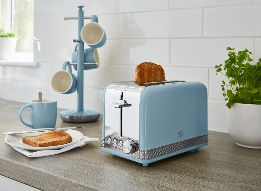 Swan 2 Slice Retro Toaster