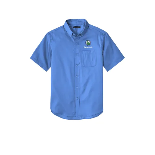 W809 Port Authority® Short Sleeve SuperPro React ™ Twill Shirt.