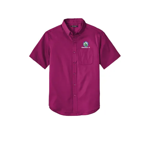 W809 Port Authority® Short Sleeve SuperPro React ™ Twill Shirt.