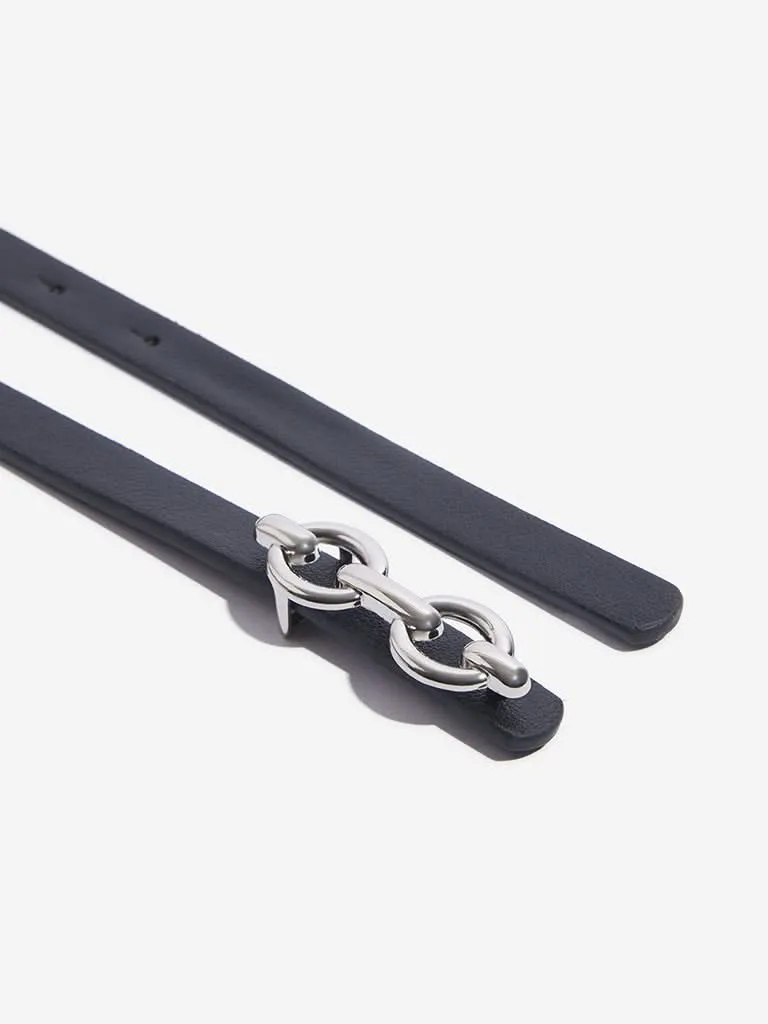 Westside Accessories Black Chain Design Belt