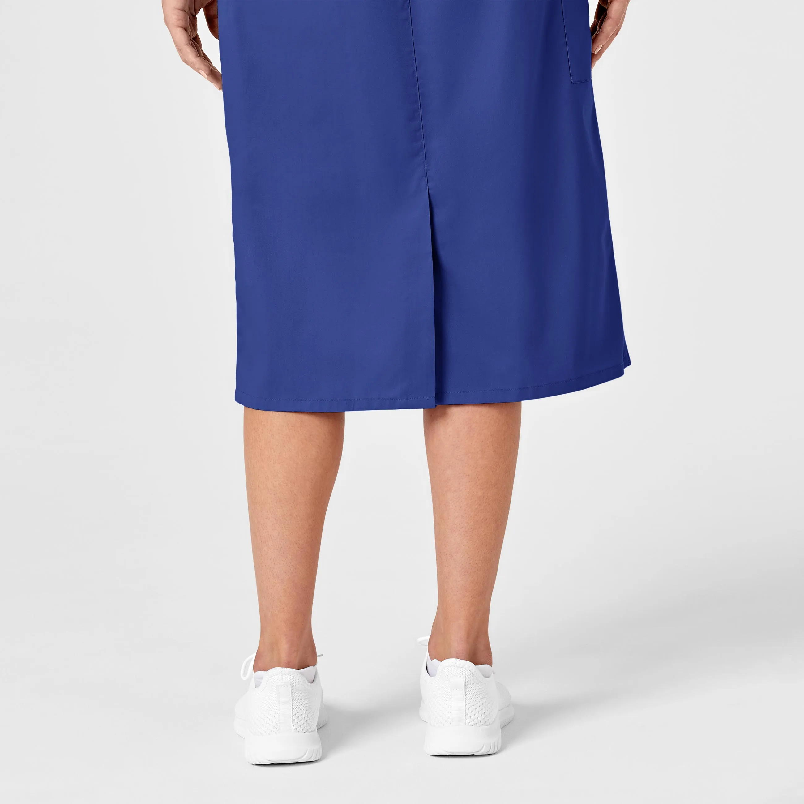 WonderWORK Women's Pull On Cargo Scrub Skirt - Galaxy Blue