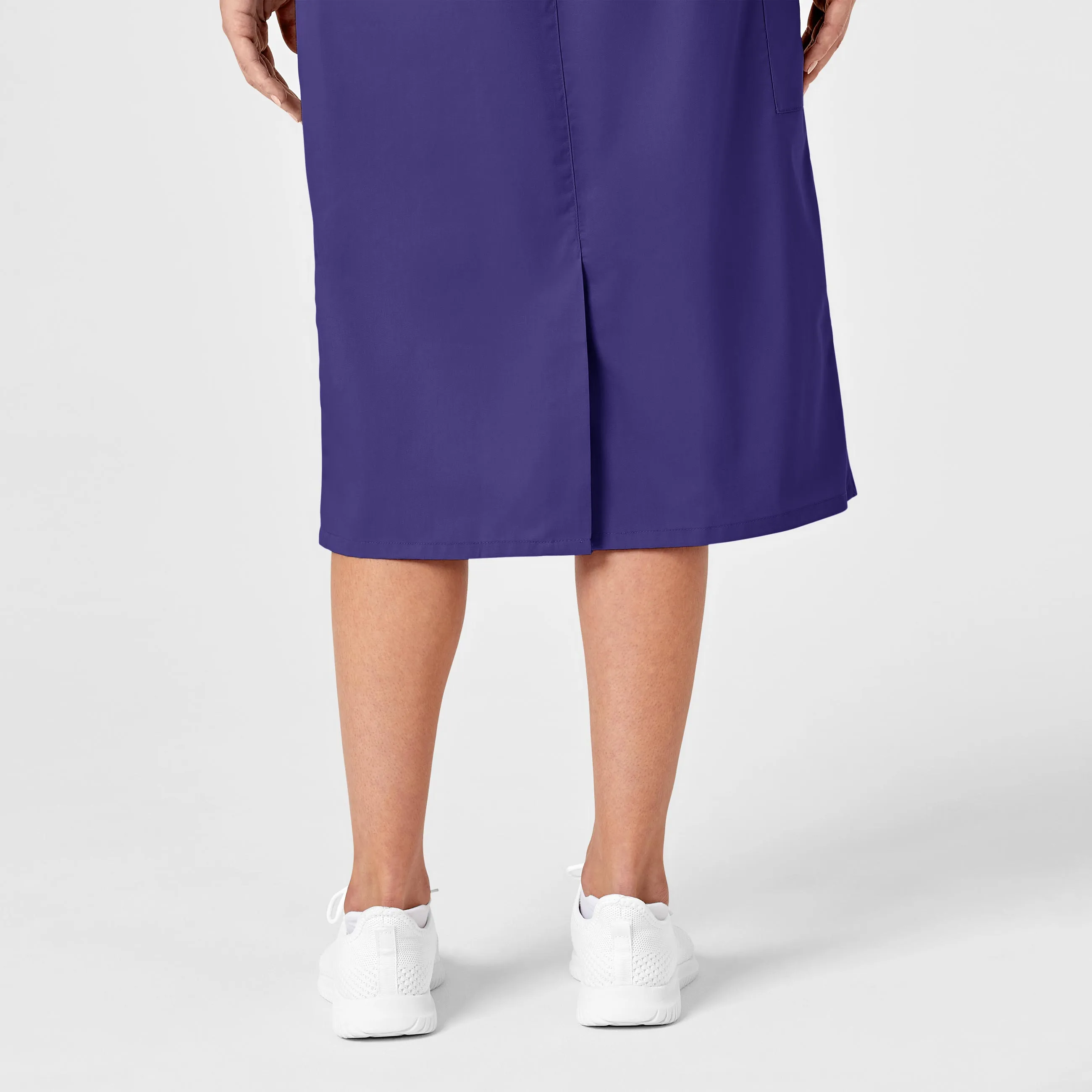 WonderWORK Women's Pull On Cargo Scrub Skirt - Grape
